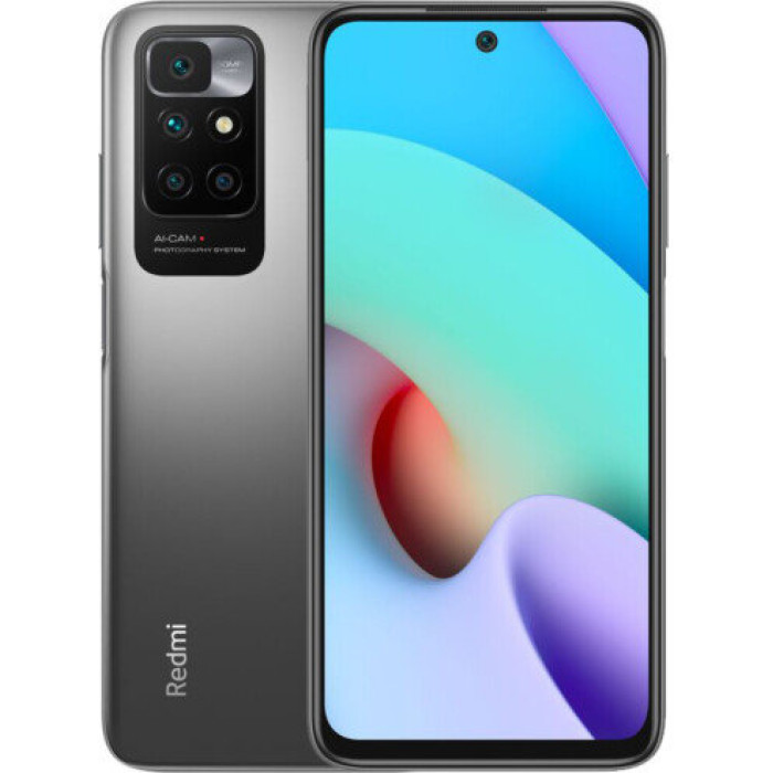 Смартфон Xiaomi Redmi 10 4/128GB NFC Carbon Gray (Global)