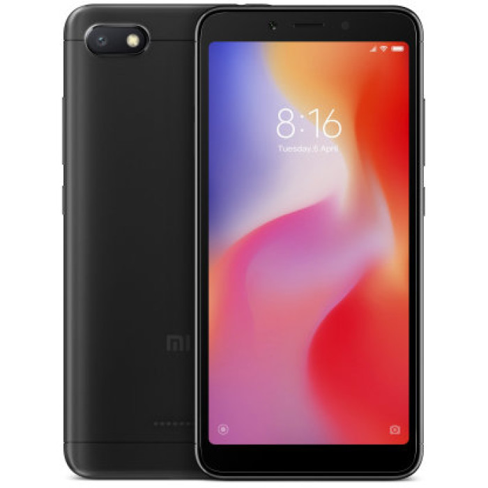 Смартфон Xiaomi Redmi 6A 2/16GB Black