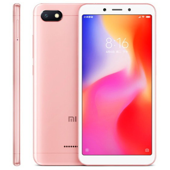 Смартфон Xiaomi Redmi 6A 2/16GB Rose Gold