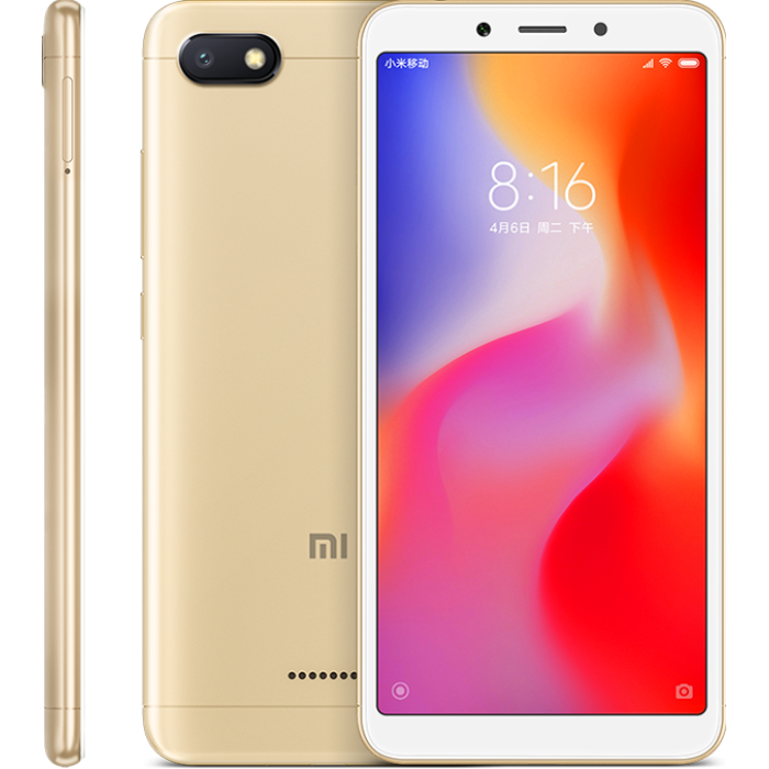 Смартфон Xiaomi Redmi 6A 2/32GB Gold (Global)
