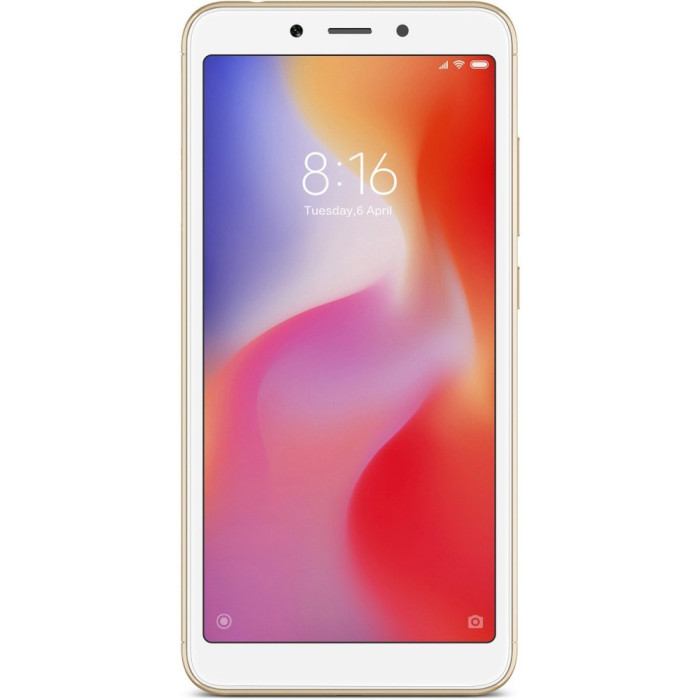Смартфон Xiaomi Redmi 6A 3/32GB Gold