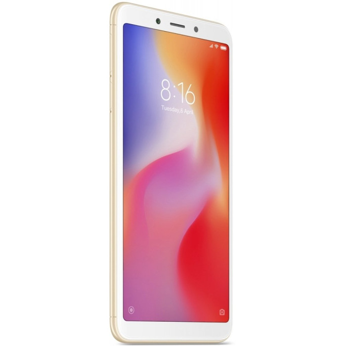 Смартфон Xiaomi Redmi 6A 3/32GB Gold