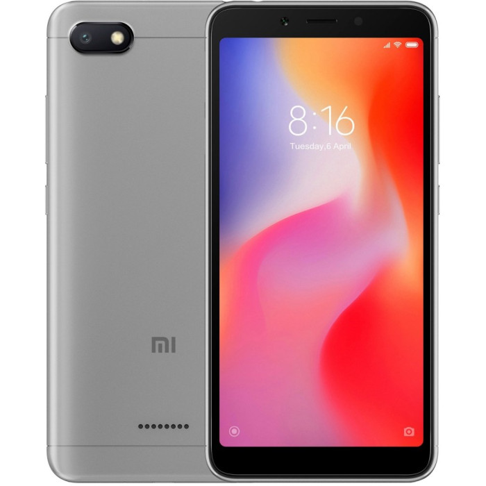Смартфон Xiaomi Redmi 6A 3/32GB Grey