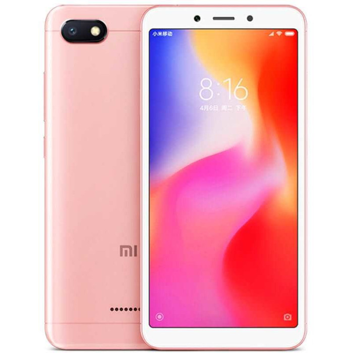 Смартфон Xiaomi Redmi 6A 3/32GB Rose Gold