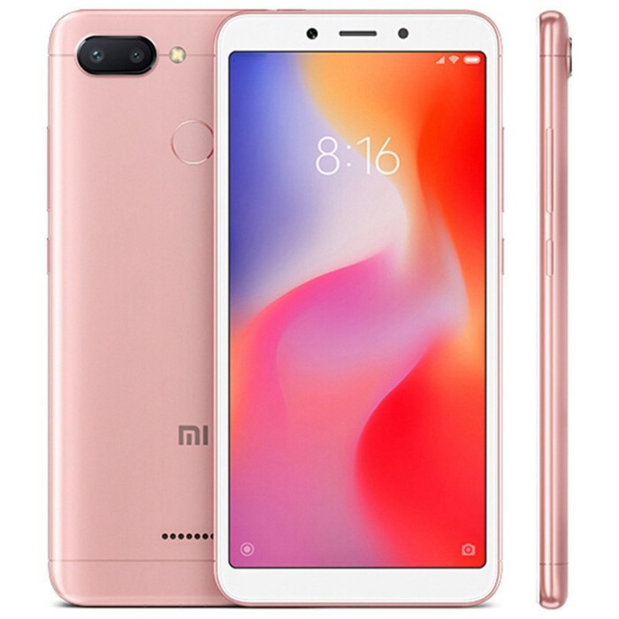 Смартфон Xiaomi Redmi 6 3/32GB Rose Gold