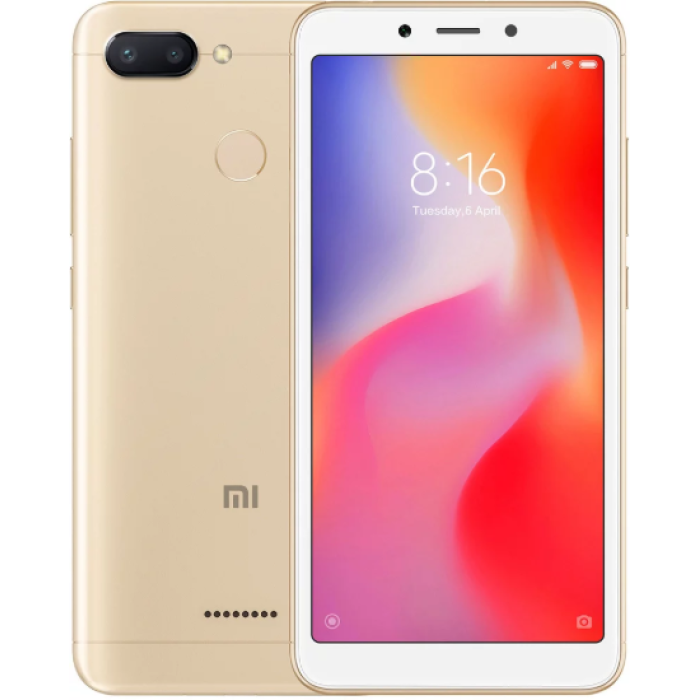 Смартфон Xiaomi Redmi 6 3/64GB Gold