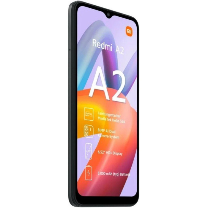 Смартфон Xiaomi Redmi A2 2/32Gb Black (Global)
