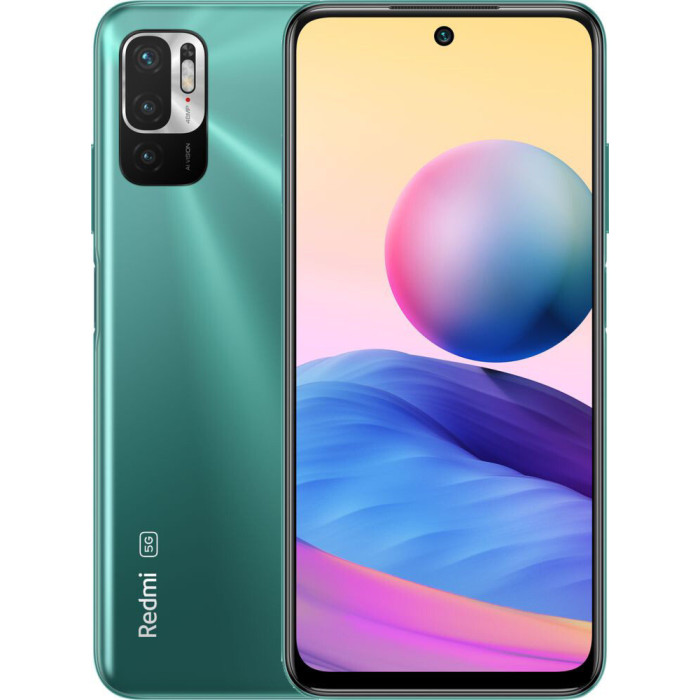 Смартфон Xiaomi Redmi Note 10 5G 8/256Gb Aurora Green (Global)