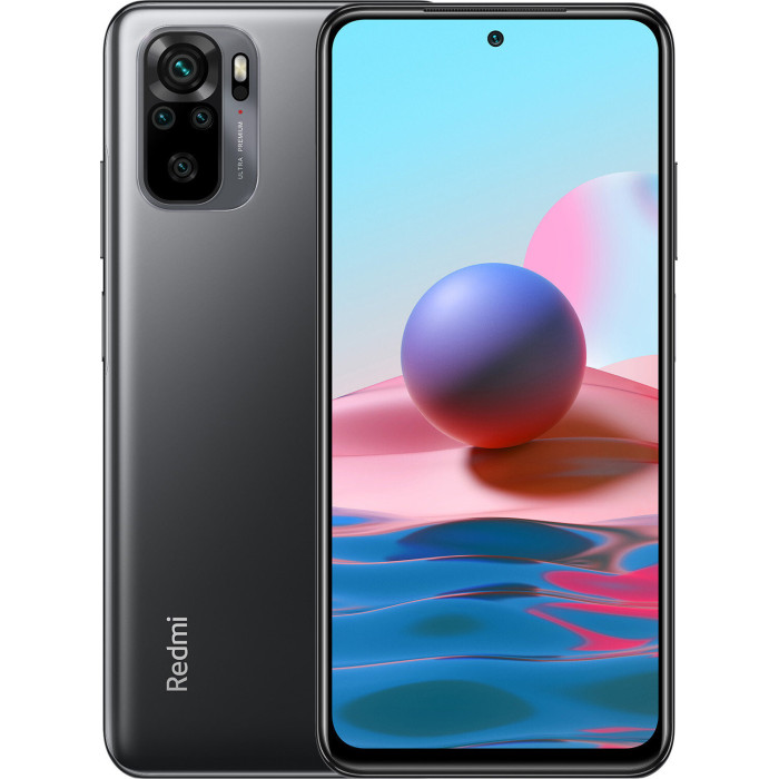 Смартфон Xiaomi Redmi Note 10 6/128Gb Onyx Gray (Global)