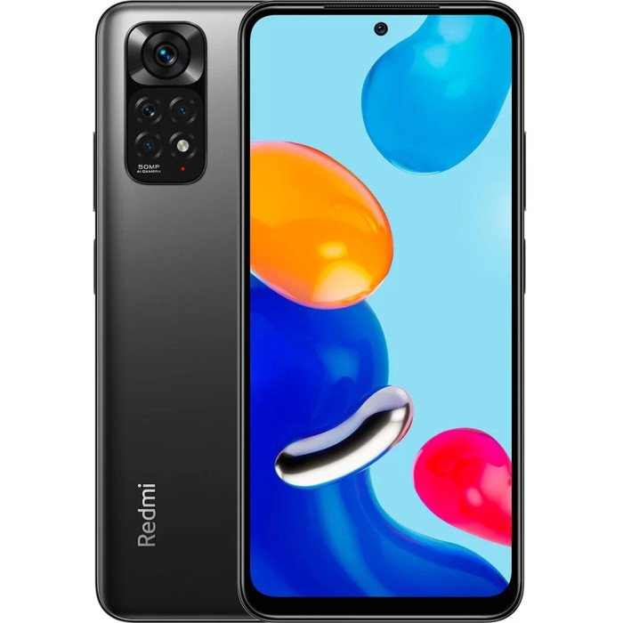 Смартфон Xiaomi Redmi Note 11 4/128Gb Graphite Gray (Global)