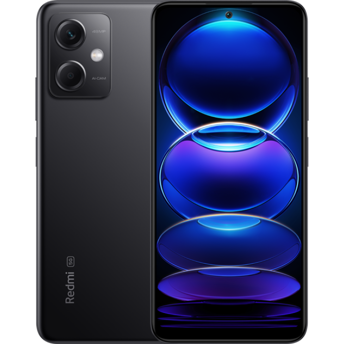 Смартфон Xiaomi Redmi Note 12 5G 8/256Gb Black (no NFC)