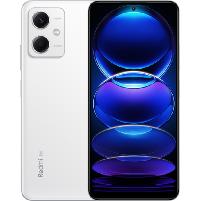 Смартфон Xiaomi Redmi Note 12 5G 8/256Gb White (no NFC)