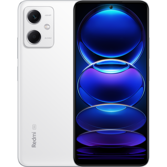 Смартфон Xiaomi Redmi Note 12 5G 8/256Gb White (no NFC)