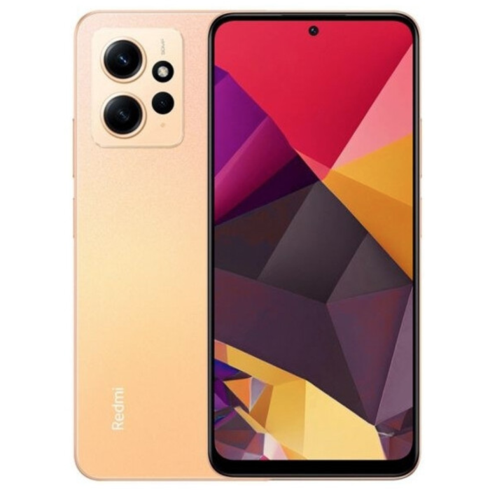 Смартфон Xiaomi Redmi Note 12 6/128GB Sunrise Gold (Global, no NFC)
