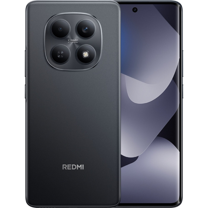 Смартфон Xiaomi Redmi Note 15 6/128GB Black (UA UCRF)