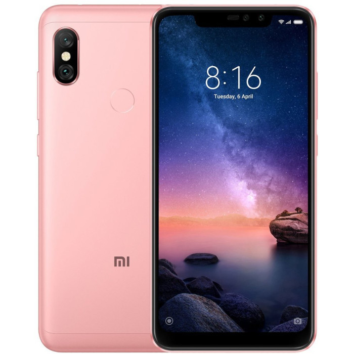 Смартфон Xiaomi Redmi Note 6 Pro 3/32GB Pink (Global)