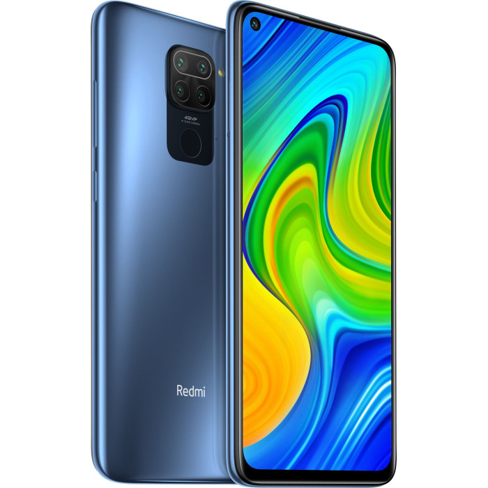 Смартфон Xiaomi Redmi Note 9 4/128Gb Midnight Grey (Global)