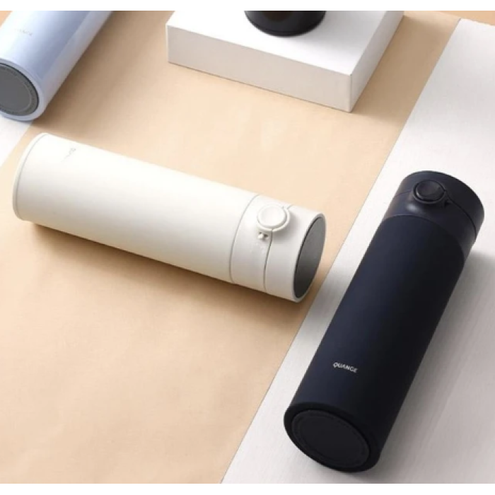 Термос Xiaomi QNGE Stainless vacuum cup with Display BW401 Dark Blue 480ml (BW401 Dark Blue)