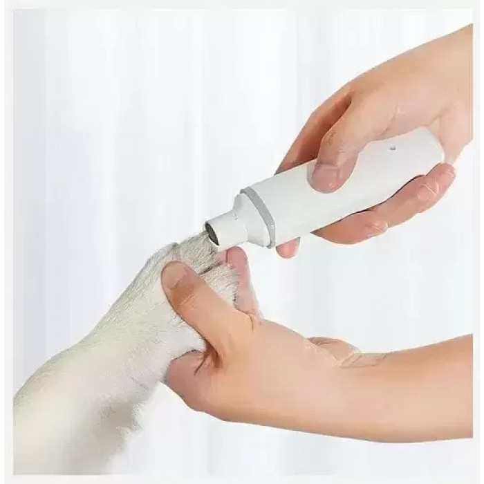Триммер для когтей домашних животных Xiaomi Pawbby Pet Electric Mill a Methyl Controller White