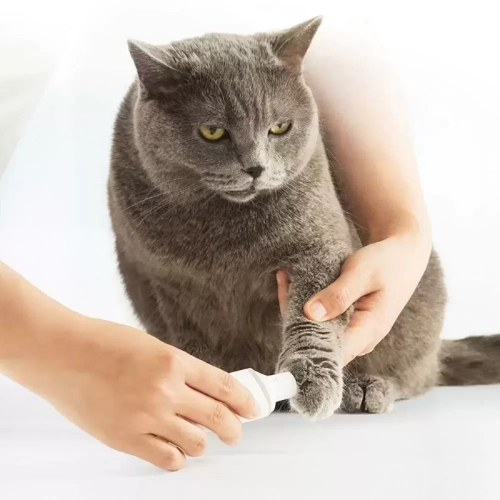 Триммер для когтей домашних животных Xiaomi Pawbby Pet Electric Mill a Methyl Controller White