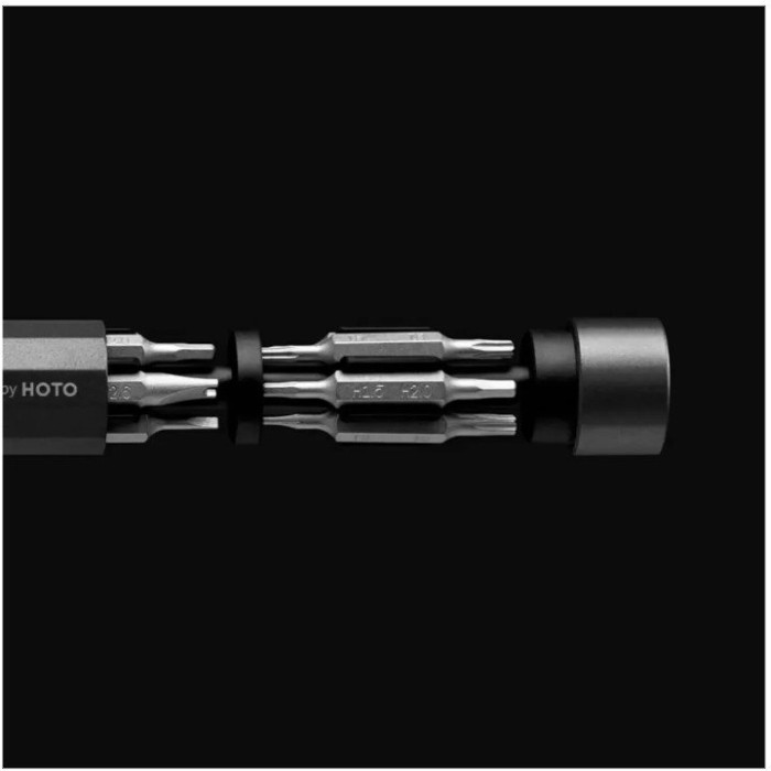 Отвертка с комплектом бит Xiaomi HOTO Precision Screwdriver QWLSD004 Black (24 шт)