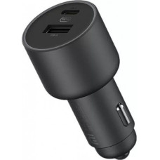 Зарядний пристрій Xiaomi Car Charger USB+USB-C 100W Black (CC07ZM)