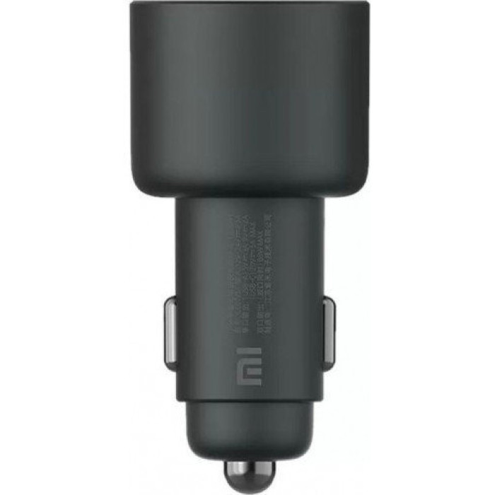 Зарядний пристрій Xiaomi Car Charger USB+USB-C 100W Black (CC07ZM)