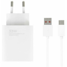 Зарядний пристрій Xiaomi USB Wall Charger 33W White with USB-C Cable (BHR6039EU)