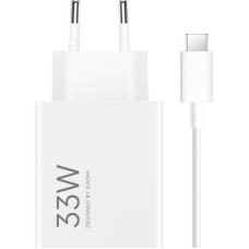 Зарядний пристрій Xiaomi USB Wall Charger 33W White with USB-C Cable (BHR9956EU)