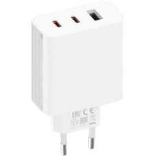 Зарядний пристрій Xiaomi Wall Charger USB+2xUSB-C GaN 67W White (BHR7493EU)