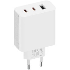 Зарядний пристрій Xiaomi Wall Charger USB+2xUSB-C GaN 67W White with USB-C Cable (BHR7493EU)