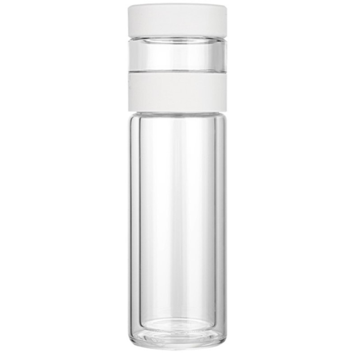 Заварювальний термос Xiaomi QNGE Intelligent Tea Separator Cup White (H8134)